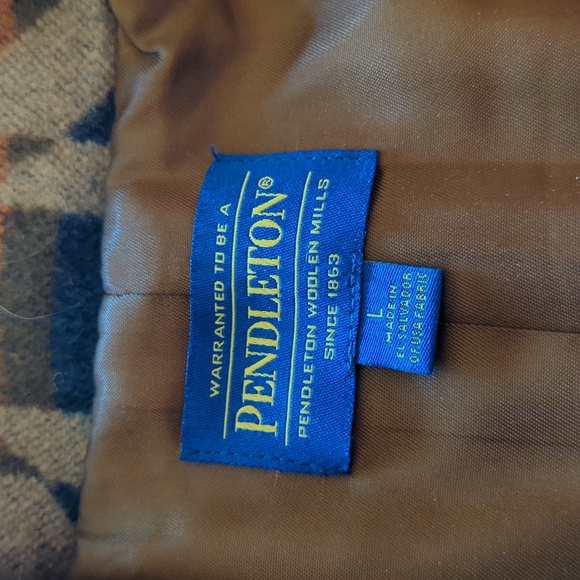 RARE PENDLETON JOURNEY WEST Tillamook Coat Jacket Wool Size Large ❤️ - Picture 4 of 9